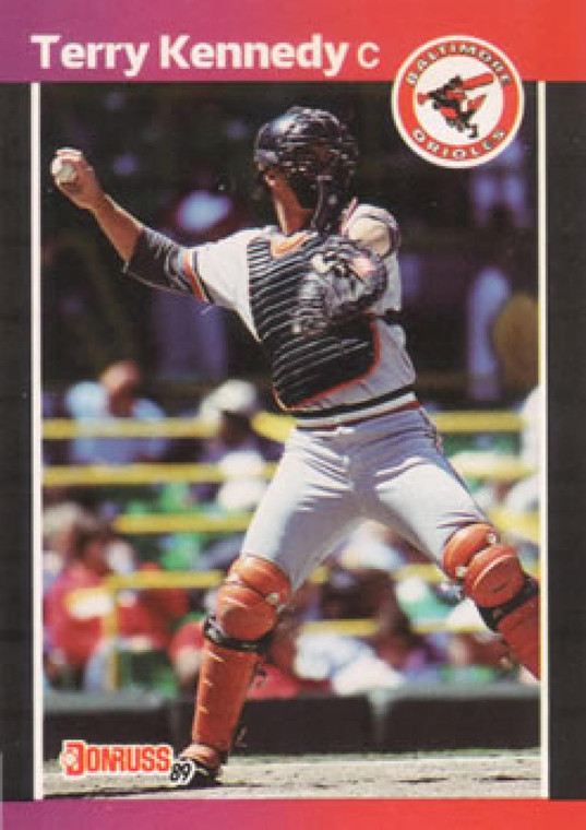1989 Donruss #141 Terry Kennedy NM-MT Baltimore Orioles 