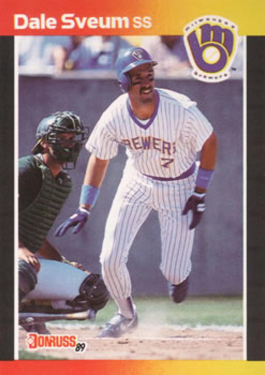 1989 Donruss #146 Dale Sveum NM-MT Milwaukee Brewers 