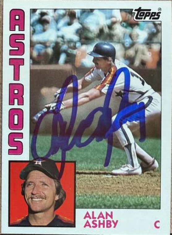Alan Ashby Autographed 1984 O-Pee-Chee #217