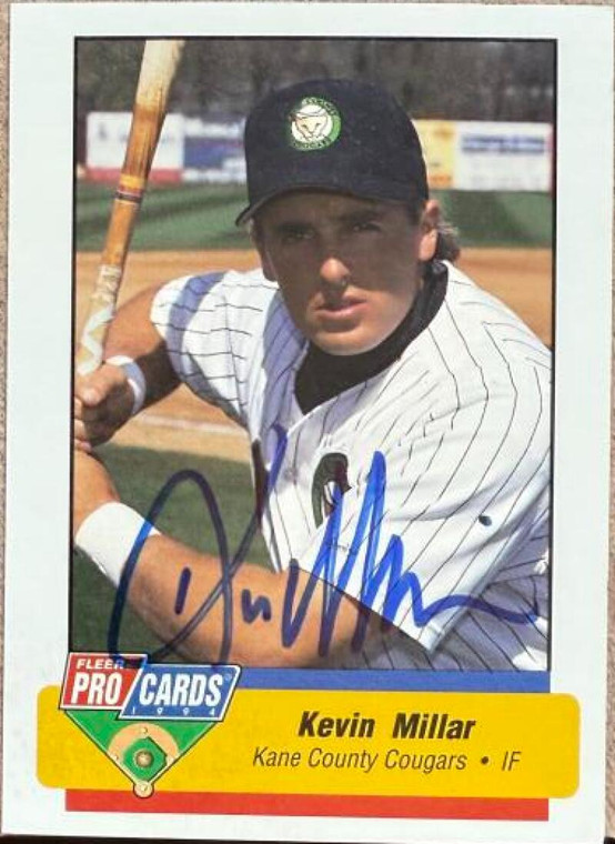 Kevin Millar Autographed 1994 Fleer ProCards #170 