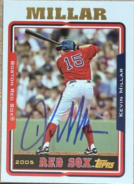 Kevin Millar Autographed 2005 Topps #131