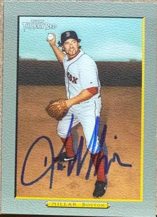 Kevin Millar Autographed 2005 Topps Turkey Red #124