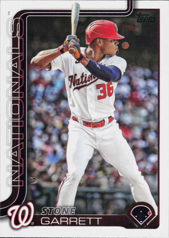 2025 Topps #601 Stone Garrett NM-MT  Washington Nationals 