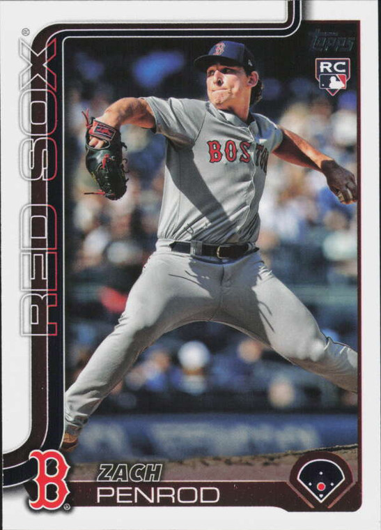 2025 Topps #698 Zach Penrod NM-MT  RC Rookie Boston Red Sox 
