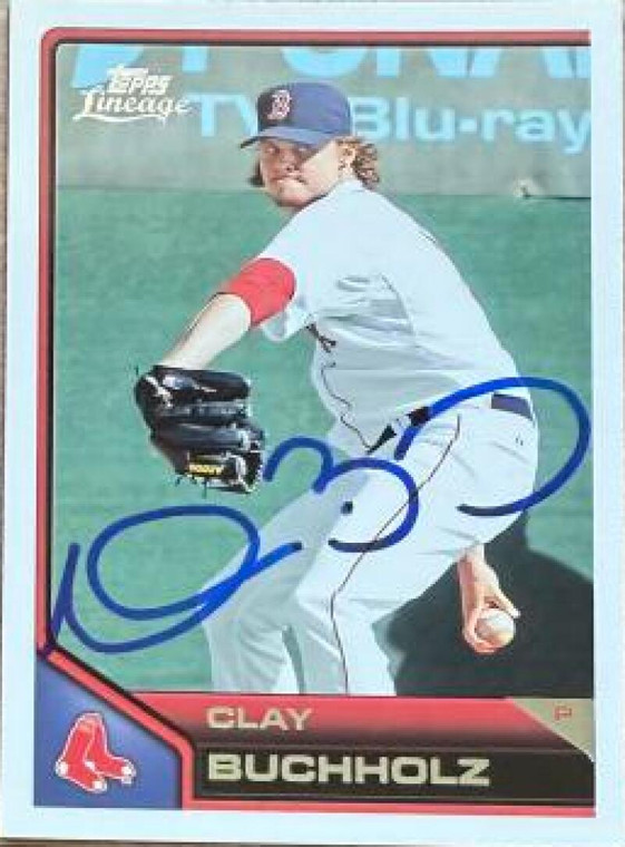 Clay Buchholz Autographed 2011 Topps Lineage #92 