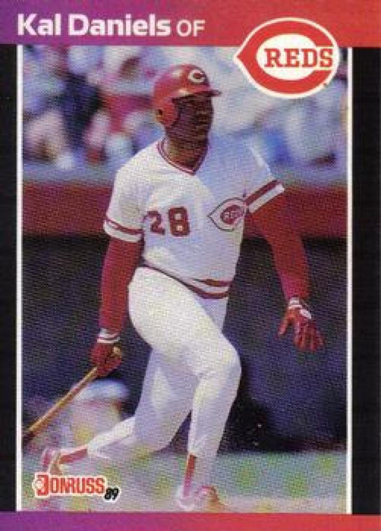 1989 Donruss #198 Kal Daniels NM-MT Cincinnati Reds 