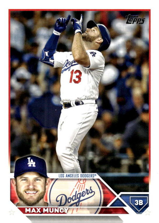 2023 Topps #519 Max Muncy NM-MT  Los Angeles Dodgers 