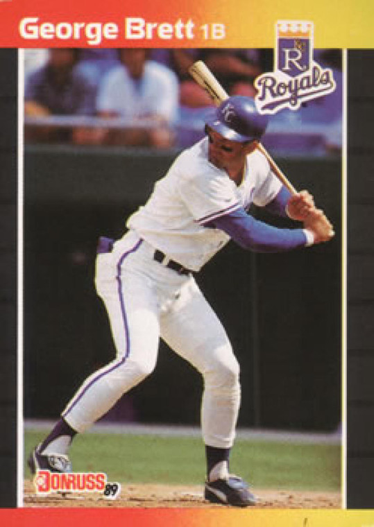 1989 Donruss #204 George Brett NM-MT Kansas City Royals 