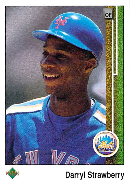 1989 Upper Deck #260 Darryl Strawberry VG New York Mets 