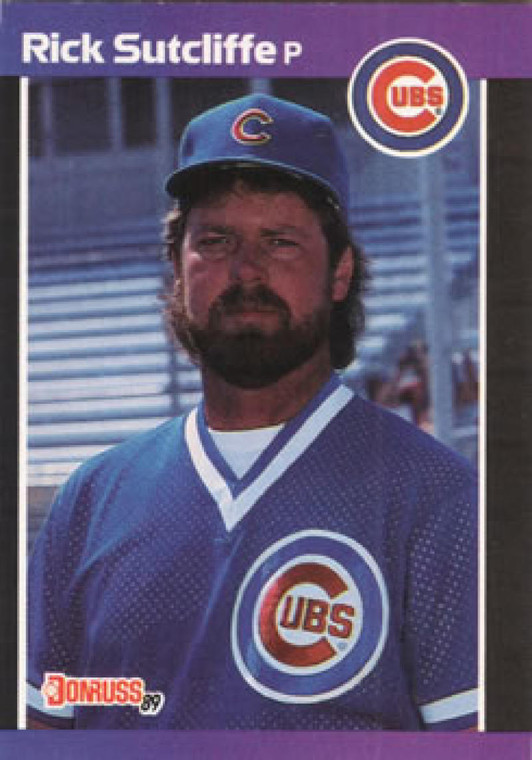 1989 Donruss #223 Rick Sutcliffe NM-MT Chicago Cubs 