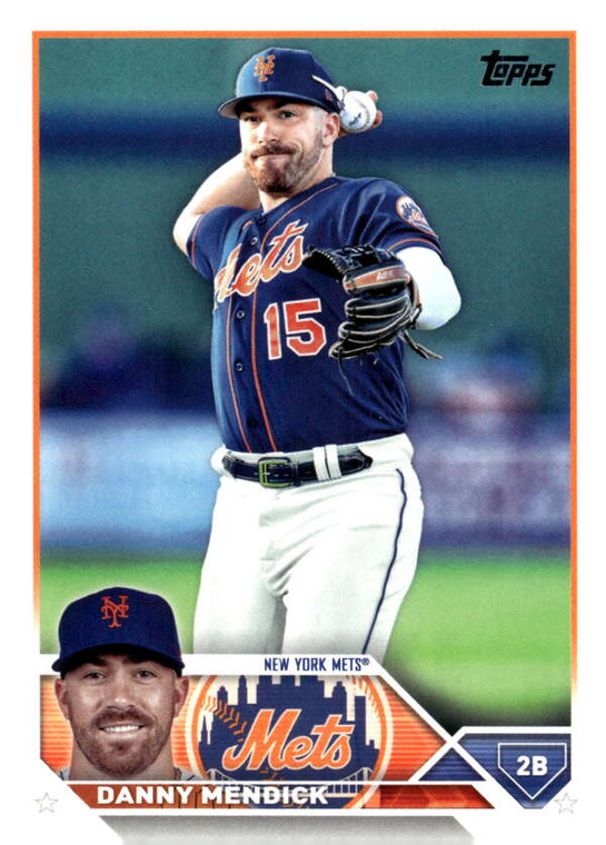 2023 Topps Update Series #US23 Danny Mendick NM/MT  New York Mets 