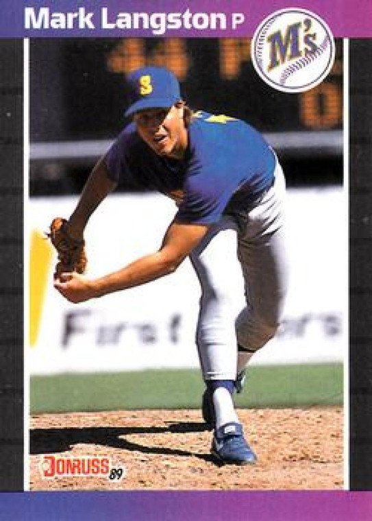 1989 Donruss #227 Mark Langston NM-MT Seattle Mariners 