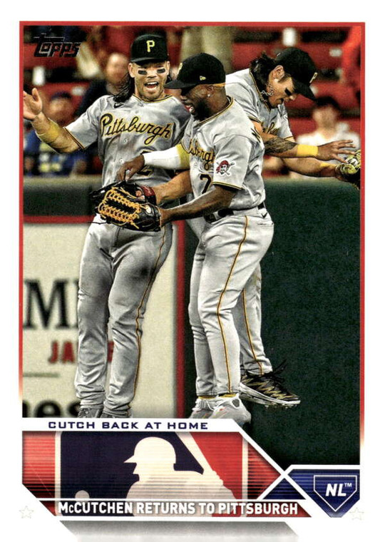 2023 Topps Update Series #US69 Andrew McCutchen/Connor Joe Veteran Combo NM/MT  Pittsburgh Pirates 