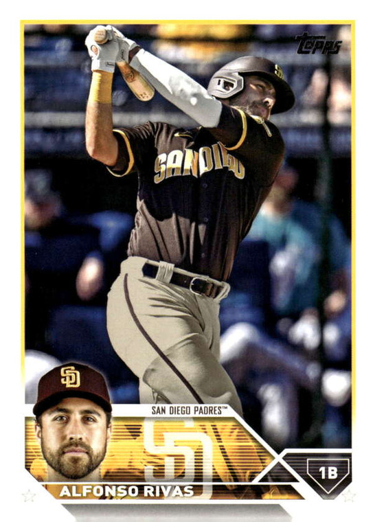 2023 Topps Update Series #US80 Alfonso Rivas NM/MT  San Diego Padres 