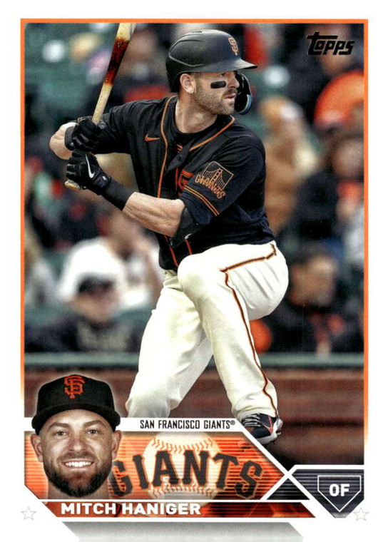 2023 Topps Update Series #US108 Mitch Haniger NM/MT  San Francisco Giants 