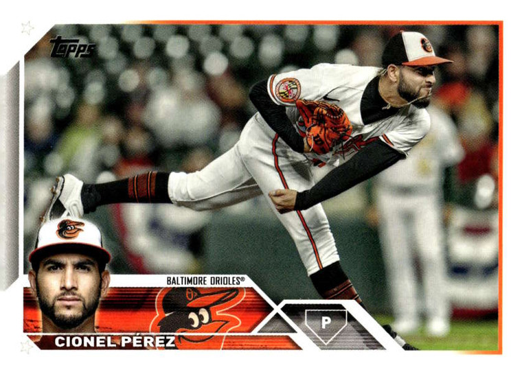 2023 Topps Update Series #US135 Cionel Perez NM/MT  Baltimore Orioles 