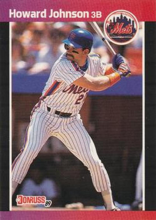 1989 Donruss #235 Howard Johnson NM-MT New York Mets 