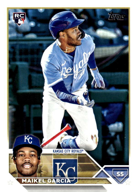 2023 Topps Update Series #US144 Maikel Garcia NM/MT  RC Rookie Kansas City Royals 