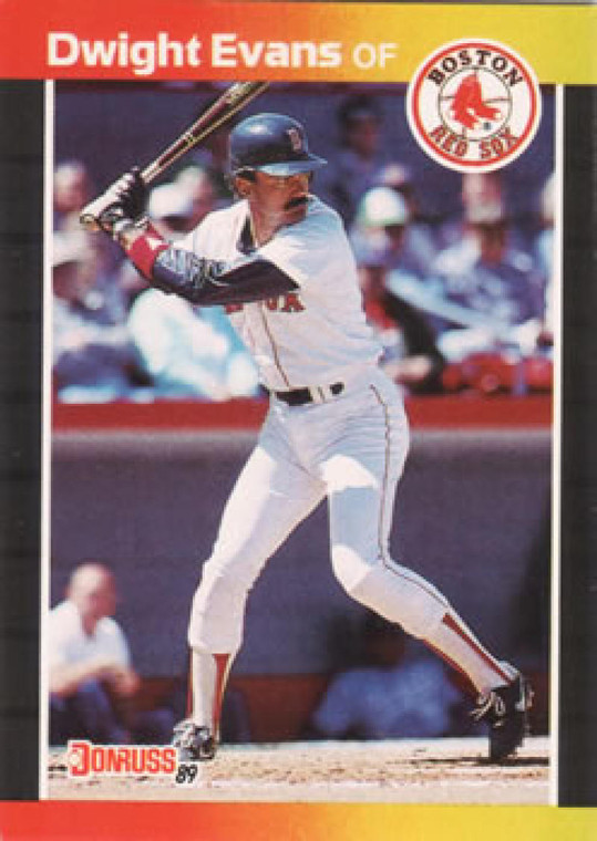 1989 Donruss #240 Dwight Evans NM-MT Boston Red Sox 