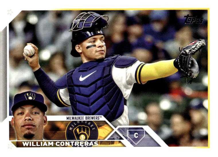 2023 Topps Update Series #US197 William Contreras NM/MT  Milwaukee Brewers 
