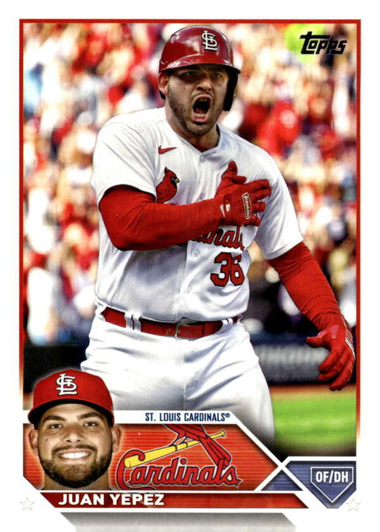 2023 Topps Update Series #US207 Juan Yepez NM/MT  St. Louis Cardinals 