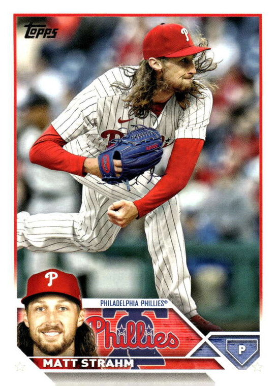 2023 Topps Update Series #US226 Matt Strahm NM/MT  Philadelphia Phillies 