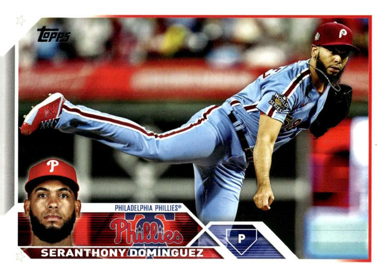 2023 Topps Update Series #US278 Seranthony Dominguez NM/MT  Philadelphia Phillies 