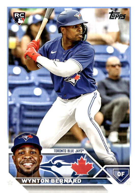 2023 Topps Update Series #US293 Wynton Bernard NM/MT  RC Rookie Toronto Blue Jays 