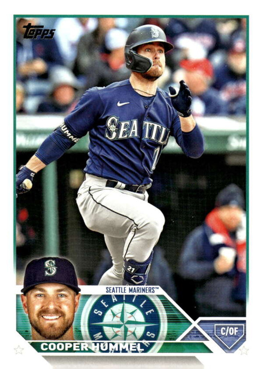2023 Topps Update Series #US295 Cooper Hummel NM/MT  Seattle Mariners 