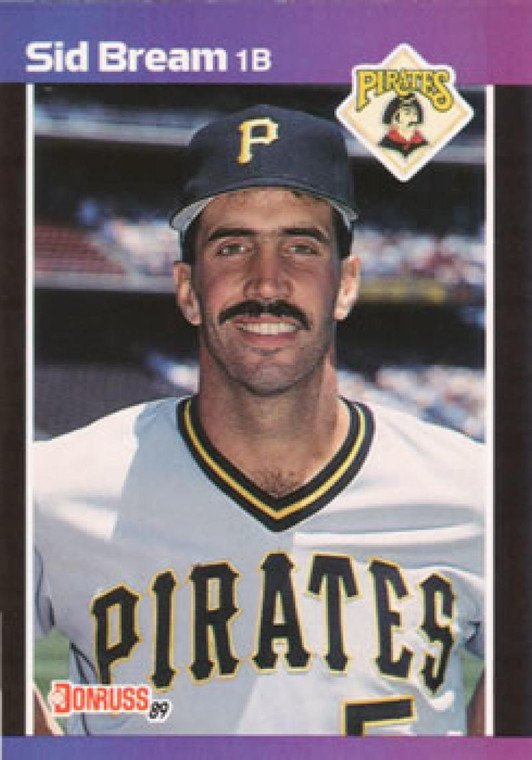 1989 Donruss #252 Sid Bream NM-MT Pittsburgh Pirates 