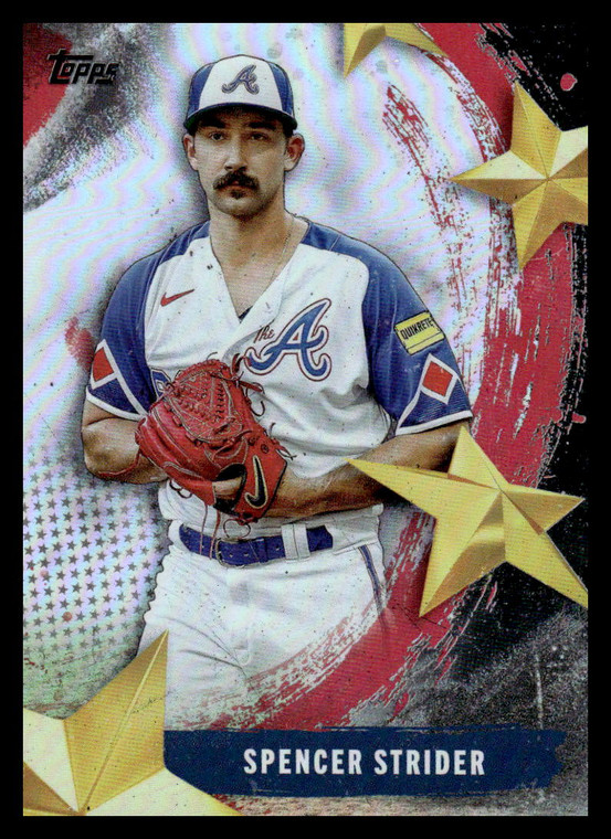 2025 Topps Stars of MLB #SMLB-33 Spencer Strider NM-MT  Atlanta Braves 