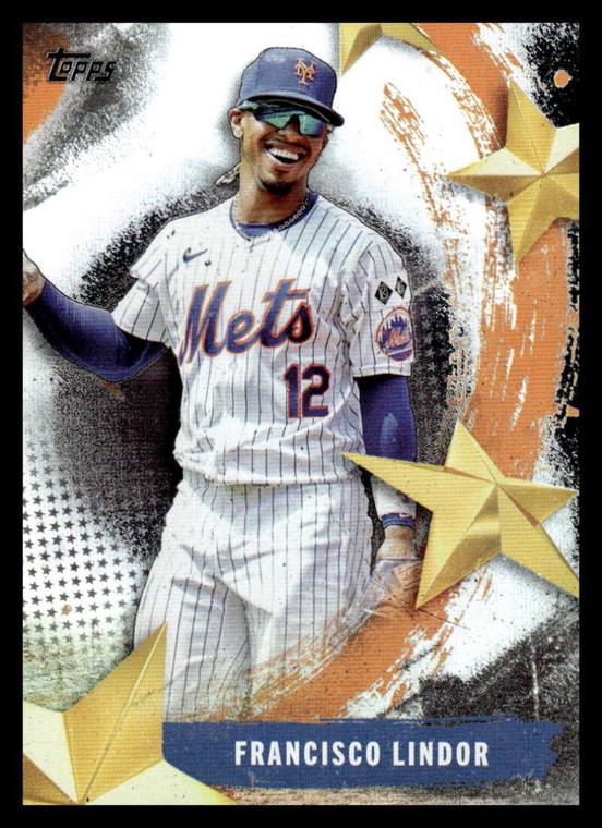 2025 Topps Stars of MLB #SMLB-11 Francisco Lindor NM-MT  New York Mets 