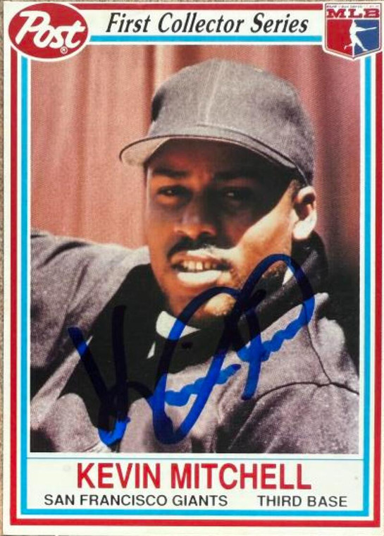 Kevin Mitchell Autographed 1990 Post #15 ID: 168578