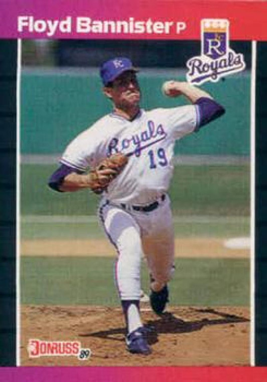 1989 Donruss #262 Floyd Bannister NM-MT Kansas City Royals 