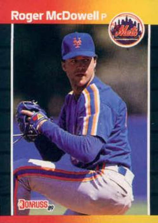 1989 Donruss #265 Roger McDowell NM-MT New York Mets 