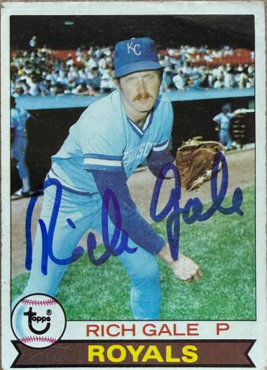 Rich Gale Autographed 1979 Topps #298