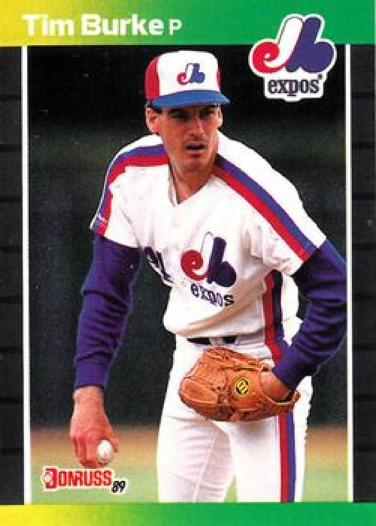 1989 Donruss #274 Tim Burke NM-MT Montreal Expos 