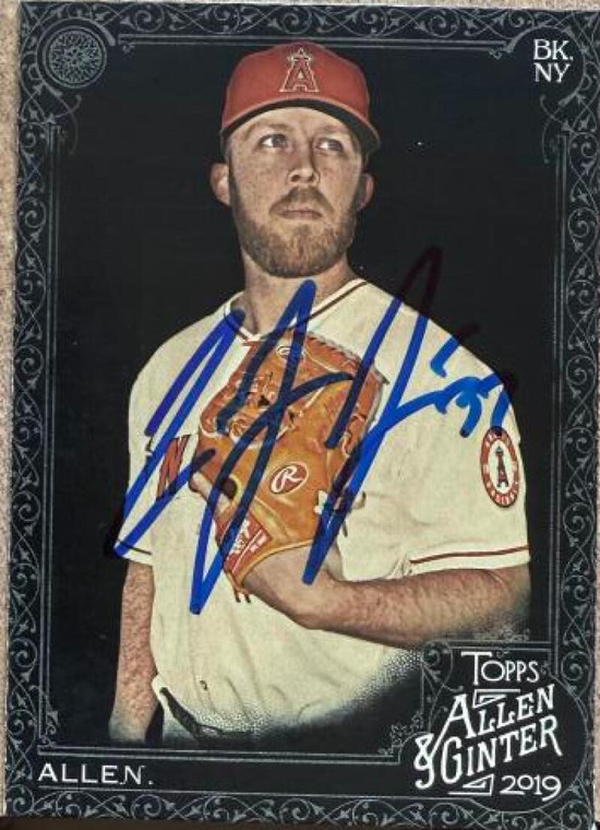 Cody Allen Autographed 2019 Topps Allen & Ginter X #215  
