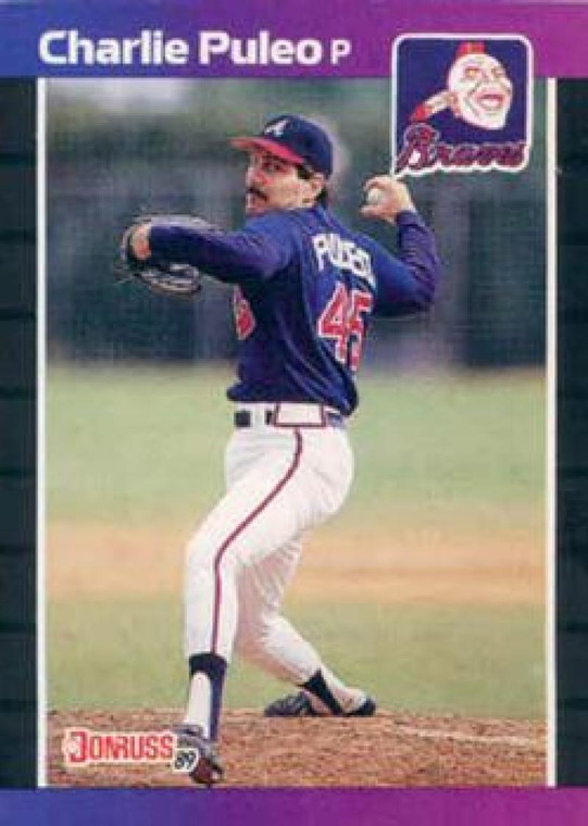 1989 Donruss #286 Charlie Puleo UER NM-MT Atlanta Braves 