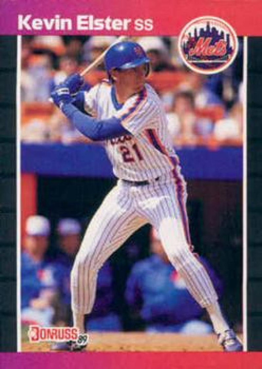 1989 Donruss #289 Kevin Elster NM-MT New York Mets 