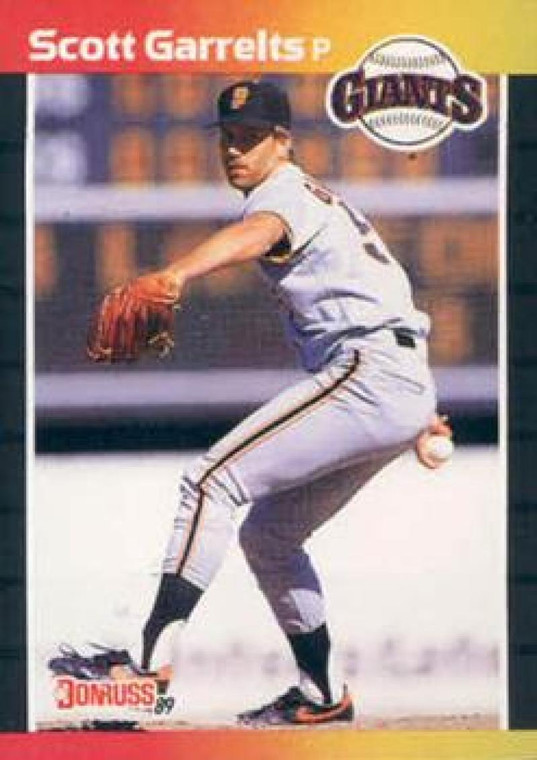 1989 Donruss #295 Scott Garrelts UER NM-MT San Francisco Giants 