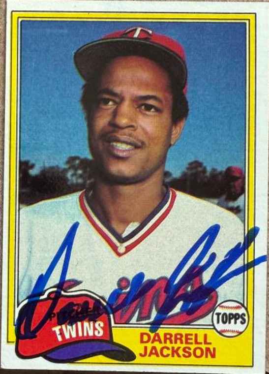 Darrell Jackson Autographed 1981 Topps #89
