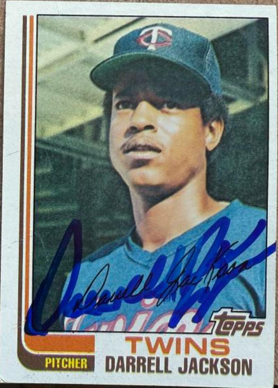 Darrell Jackson Autographed 1982 Topps #193