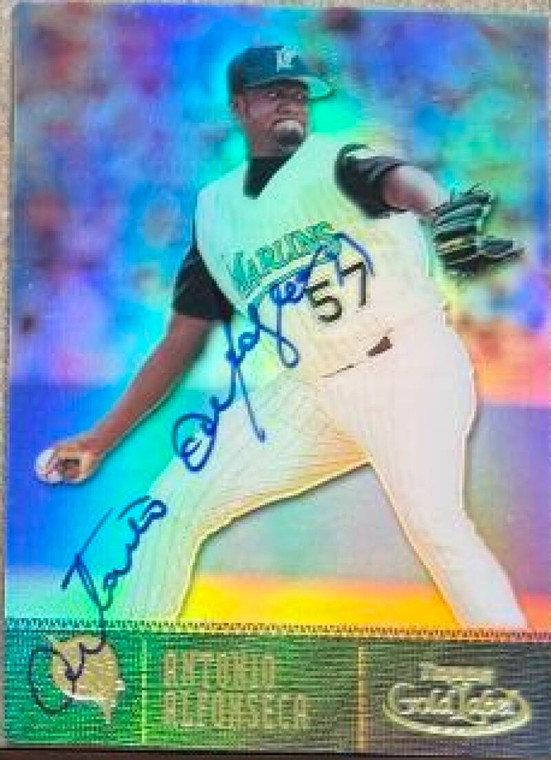Antonio Alfonseca Autographed 2001 Topps Gold Label #7 Class 1 