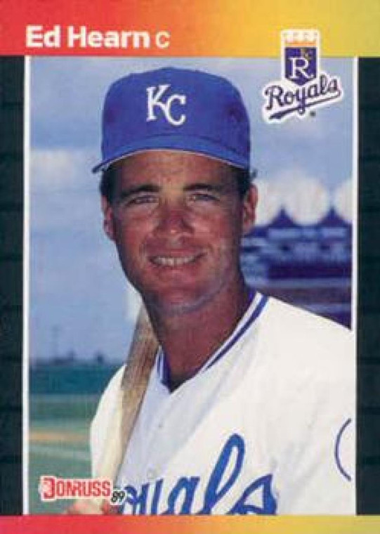 1989 Donruss #297 Ed Hearn NM-MT Kansas City Royals 