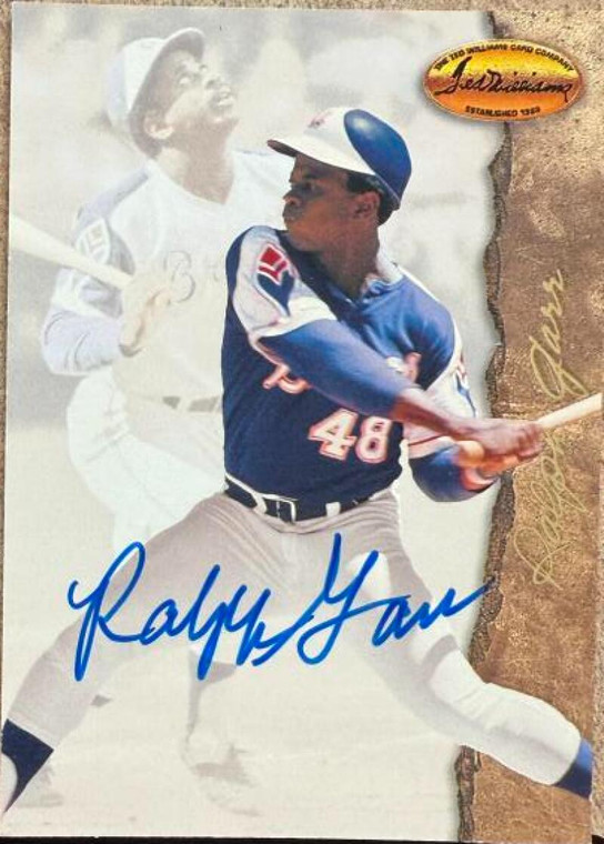 Ralph Garr Autographed 1994 Ted Williams Card Company #42  