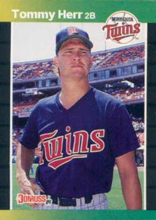 1989 Donruss #301 Tom Herr NM-MT Minnesota Twins 