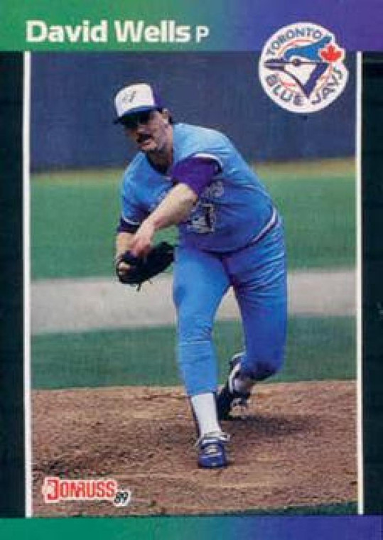 1989 Donruss #307 David Wells NM-MT Toronto Blue Jays 
