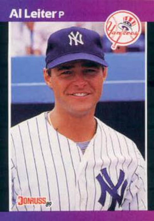 1989 Donruss #315 Al Leiter NM-MT New York Yankees 
