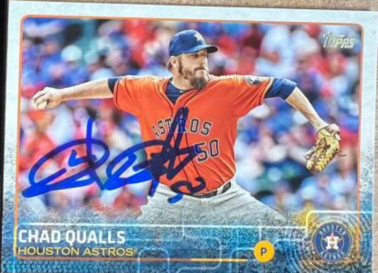 Chad Qualls Autographed 2015 Topps Update #US292
